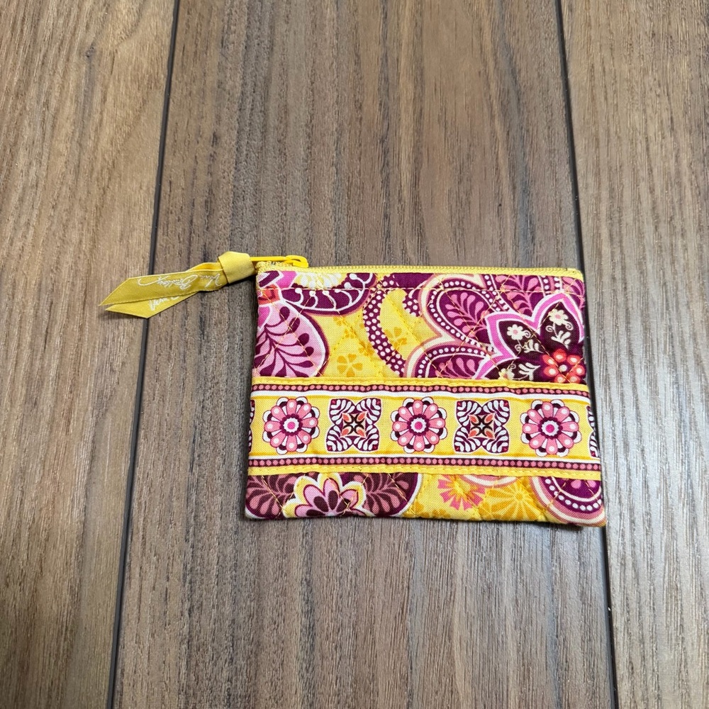 Vera Bradley Bali Gold Coin Purse